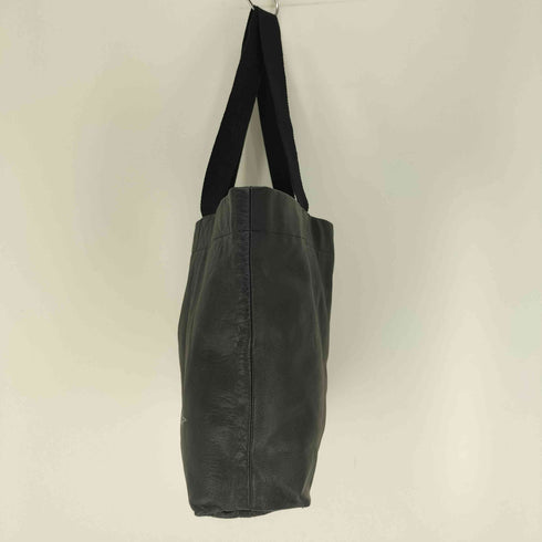 ヨウジヤマモト Yohji Yamamoto SIGNATURE LEATHER MINI TOTE BAG メンズ